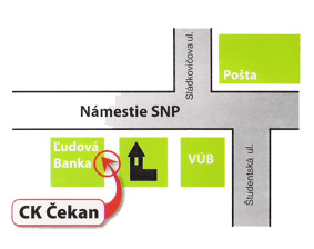 mapa CK CEKAN